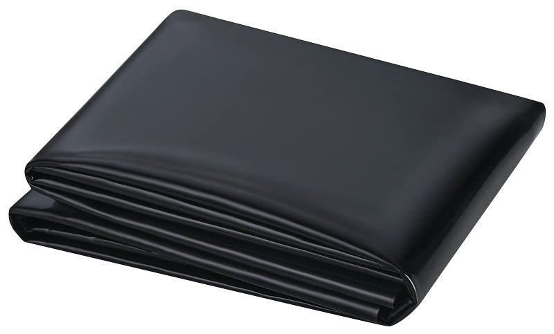 UWIOFF Small Pond Liner  4 x 7 Feet 20 Mil Pond Liners for Outdoor Ponds  Black LDPE Pond Liner for Waterfall  Fish Ponds  Garden Fountain - Image 1